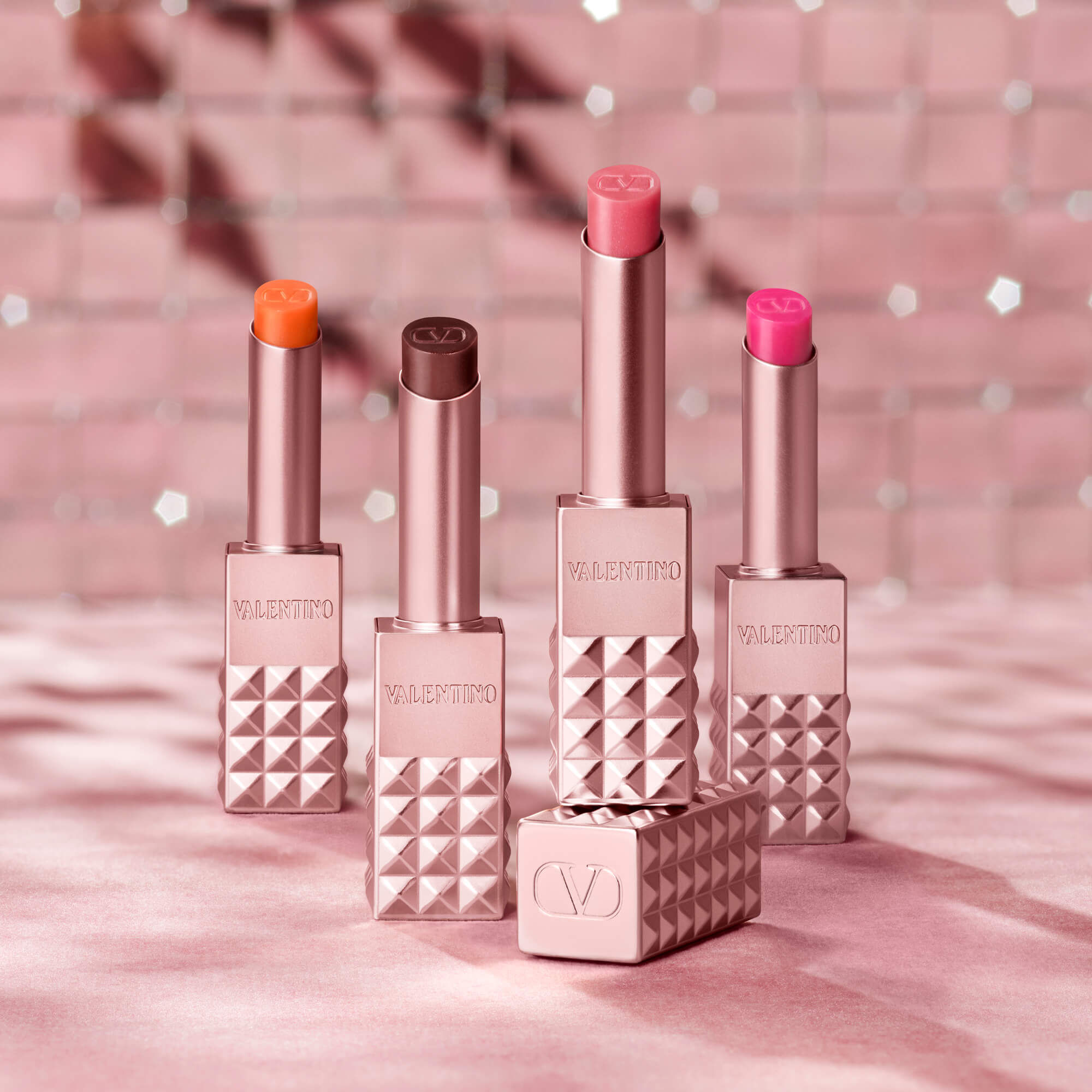 VALENTINO EYE&CHEEK 08 アプリコット&リップスティック Disco Balm pH-Reactive Tinted Lip Balm | Valentino Beauty